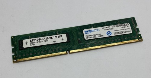 4GB Spectek ST51264BA160B.16FMR PC3-12800U 1600MHz DDR3 Computer Arbeitsspeicher RAM