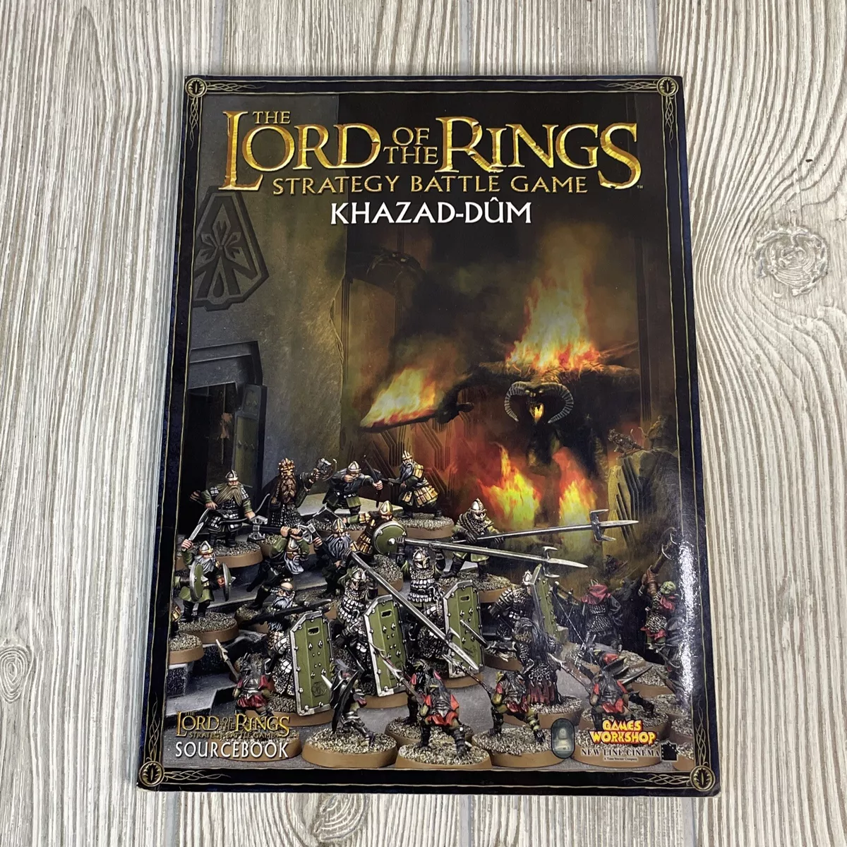 LOTR Khazad-Dum Sourcebook Games Workshop Rule Guide Role Play Lord Of The  Rings