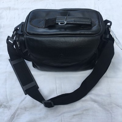 Samsonite Leatherette Camera Camcorder Bag Strap Padded Pockets New Vintage