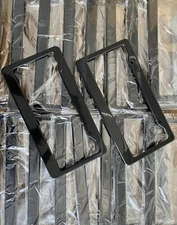 Blank Black License Plate Frame 10 Pack Auto Accessory Novelty