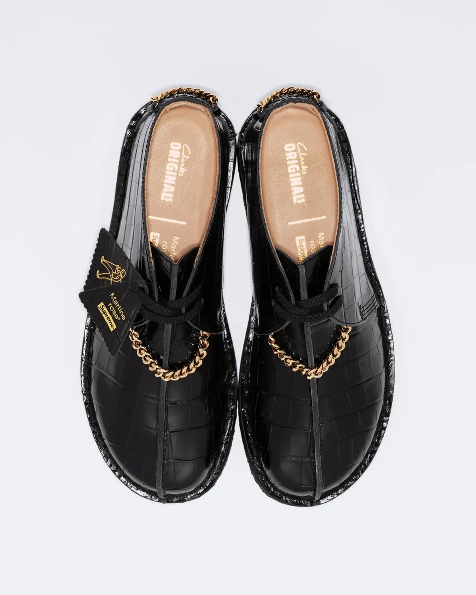 Supreme × Martine Rose × Clarks Desert Trek Black Brown Supreme × Martine Rose × Clarks Desert Trek Black Brown