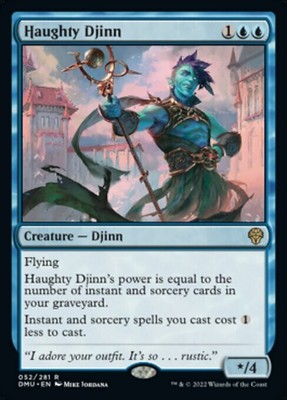 *MtG: HAUGHTY DJINN - Dominaria United Rare - magicman-europe*
