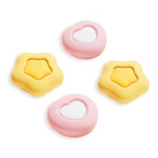 GeekShare NS2 Thumb Grip Caps For Nintendo Switch 2 Silicone Heart  Star 4PCS