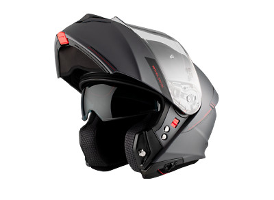 MT HELMETS XL MODULAR HELMET GENESIS SV DOUBLE VISOR A12 GLOSS GREY