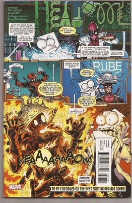 DEADPOOL #7   Scott Koblish Secret Comic Variant Cover   6 BIG STORIES!