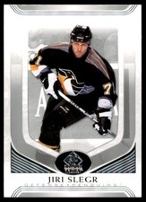 Jiri Slegr 2020-21 SP Signature Edition Legends #272 Pittsburgh Penguins