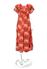 Anthropologie Red Floral Jumpsuits Rompers for Women for sale