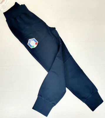 A KAPPA FISI SITOM PANTALONE UOMO FELPATO PANTALONI TUTA BLUE NIGHT SCI 304M25O