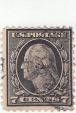 Scott# 507 - 7c Black - Washington - Used