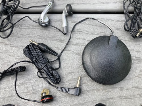 12 CUFFIE VINTAGE SONY JABRA RECORTON SAMSUNG AURICOLARI CUSCINO ALTOPARLANTE TELEFONO PICKUP - Foto 15 di 19