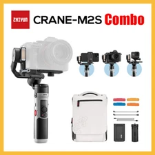 ZHIYUN CRANE M2S Combo Kit 3-Axis Gimbal Stabilizer for Action Camera Smartphone