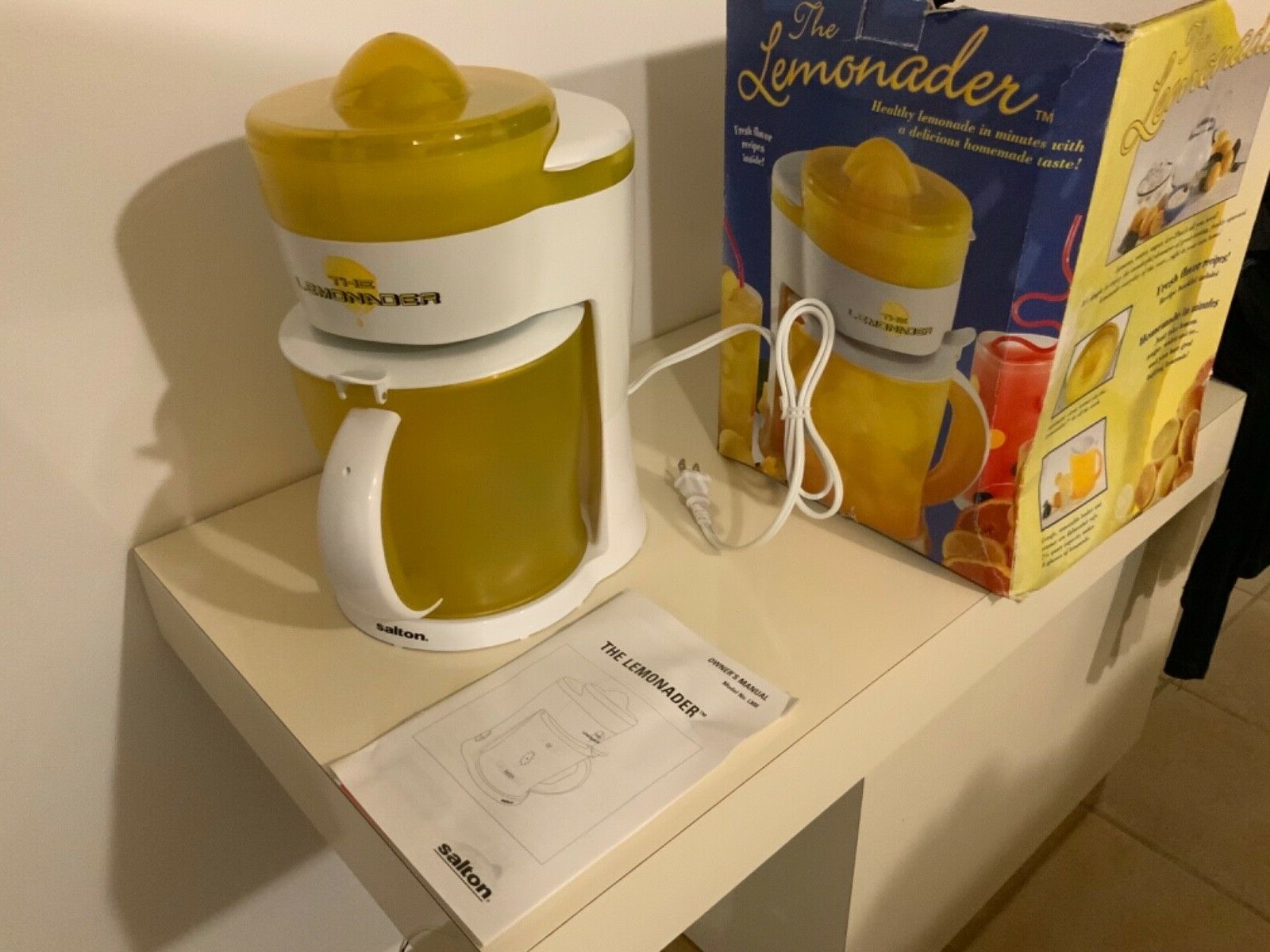 Salton LM8 The Lemonader! Lemonade Maker,2.5 Quart eBay