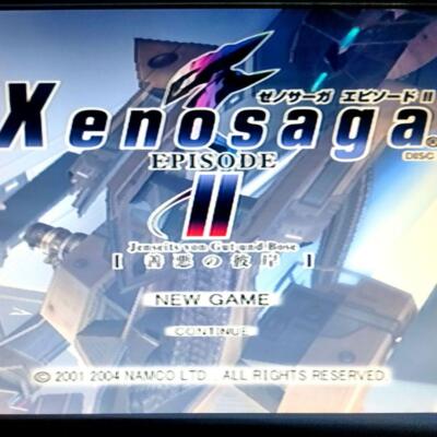 Xenosaga Episode I II III Complete Set PS2 PlayStation 2 Japanese