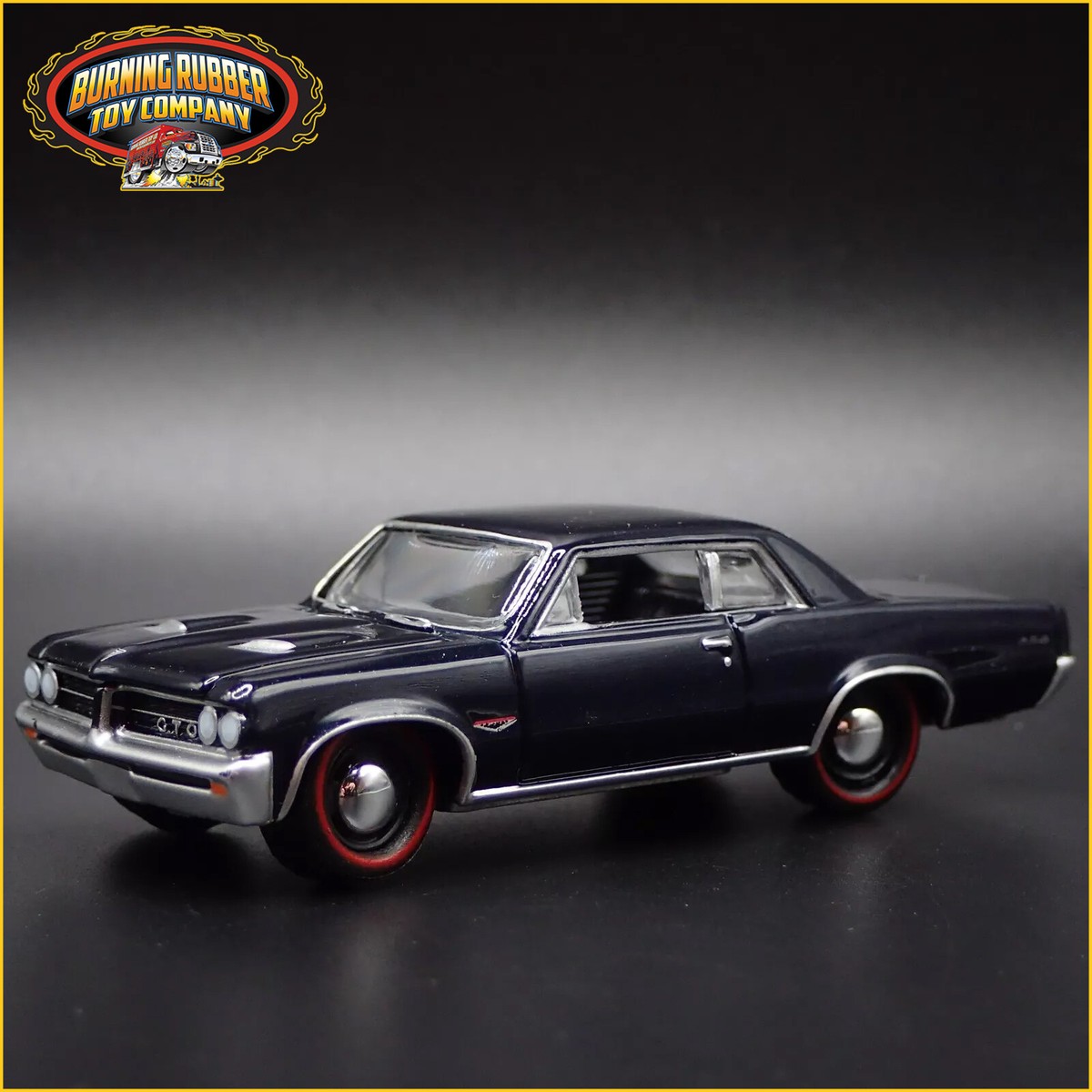 ジオラマ 1/64 【Compton】 1964 64 PONTIAC GTO BLUE RARE 1/64 SCALE COLLECTIBLE DIORAMA
