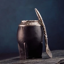 Taza/Mate Torpedo Gourd High Quality + Straw