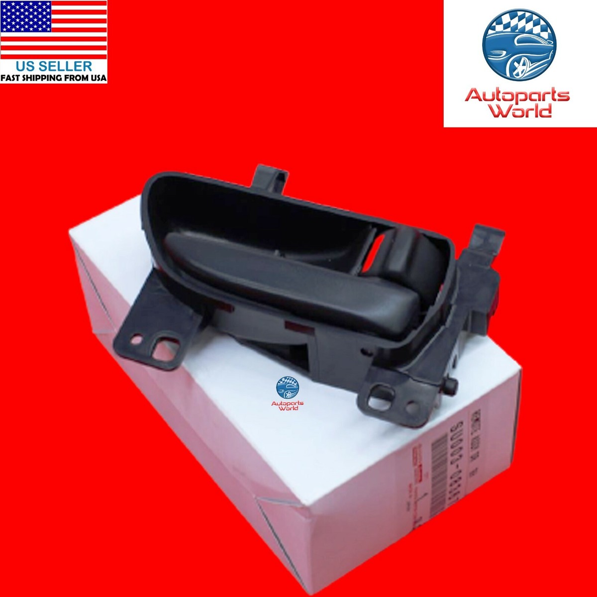 GENUINE TOYOTA 13-20 FR-S 86 BRZ BLACK PASSENGER INSIDE DOOR