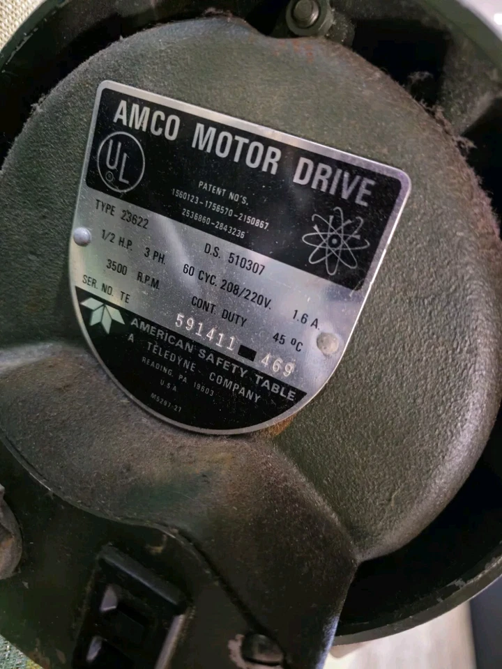 Motor embrague máquina de coser industrial AMCO 1/2-HP tipo 23622 220 voltios Foto 4 de 4