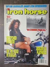 IRON HORSE MAGAZINE #123 MARCH 1994 MOTORCYCLES DANNY LYON INTERVIEW MOTORCYCLES