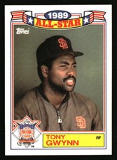 Tony Gwynn 1990 Topps Commemorative #8 Baseball Card
