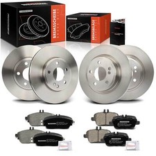 A-Premium Front and Rear Brake Discs & Brake Pads for Mercedes-Benz B-Class CLA