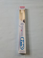 Vtg Oral B Toothbrush Indicator Bristles Straight 40 Soft BLUE 1994 New In Box