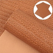 Light Brown FAUX LEATHER SHEET 8 X 12" WHOLESALE EMBOSSED 1075694