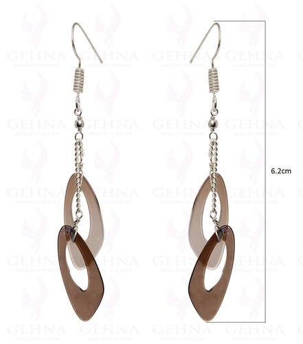 Smoky Quartz Natural #Gemstone #Earrings In #925 #SterlingSilver - Picture 2 of 2