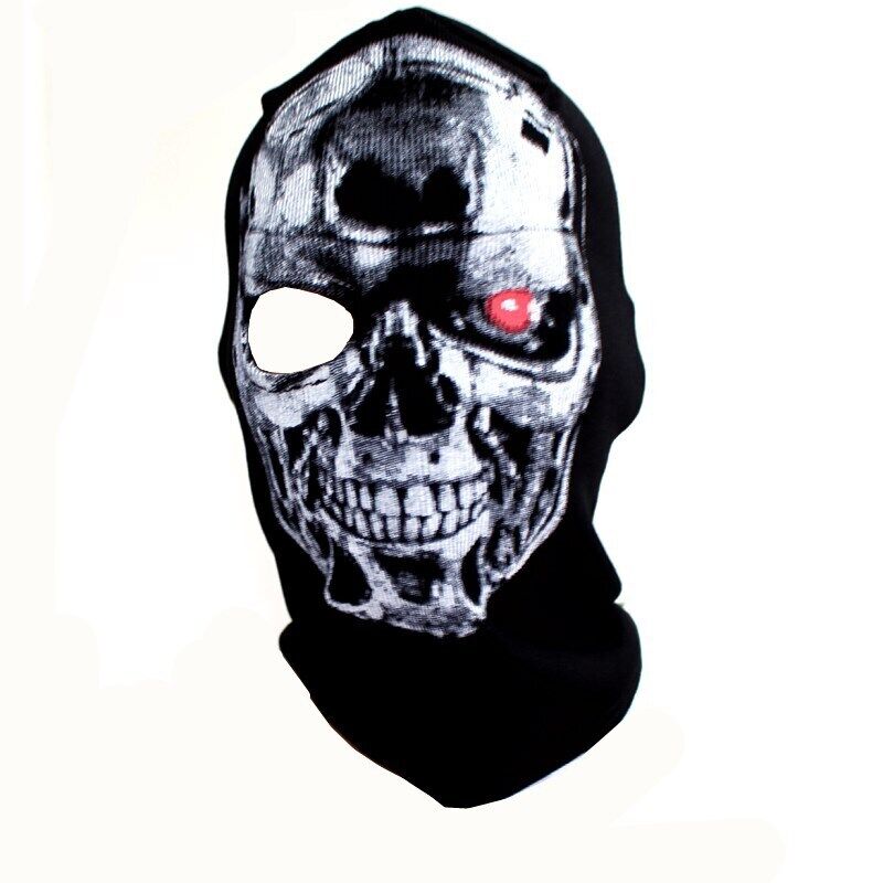 Call of Duty 10 Ghost COD Skull Full Face Mask Ski Skateboard Bike Hood