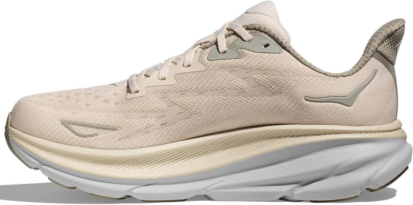 Size 12.5 - Hoka One One Clifton 9 Oat Milk Barley for sale