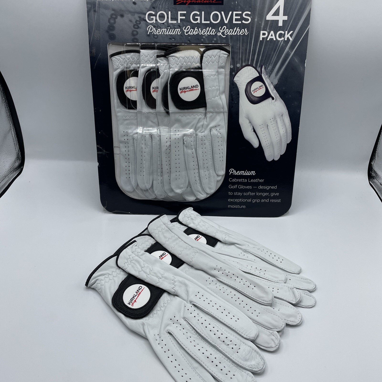 Kirkland Golf Gloves 4pk for Right Handed Golfer NEW NO PACKAGING eBay
