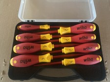 WIHA 32197 SLIMLIME 8 PIECE SCREWDRIVER SET, 1000 VOLT RATED, NEW, GERMANY MADE