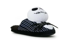 Nightmare Before Christmas Men's Jack Skellington 3D Character Slip-on Slippers