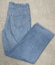 Vintage Levi With A Skosh More Comfort Denim Pant Orange Tab Men 38x30 USA Made