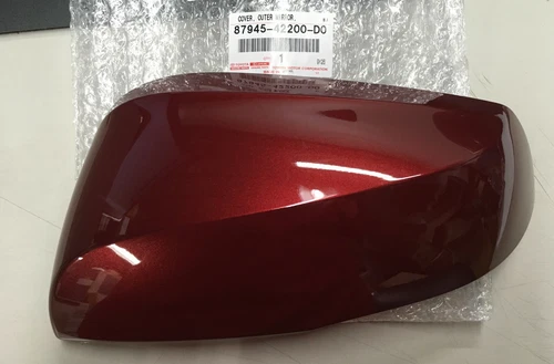 OEM TOYOTA RAV4 OUTER MIRROR COVER DRIVER'S SIDE RED FITS SELECT 2019-2023