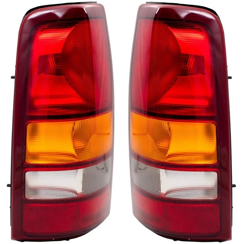 Juego de 2 luces traseras Fleetside 1999 2000 2001 2002 2003 GMC Sierra 1500 2500 Foto 3 de 4