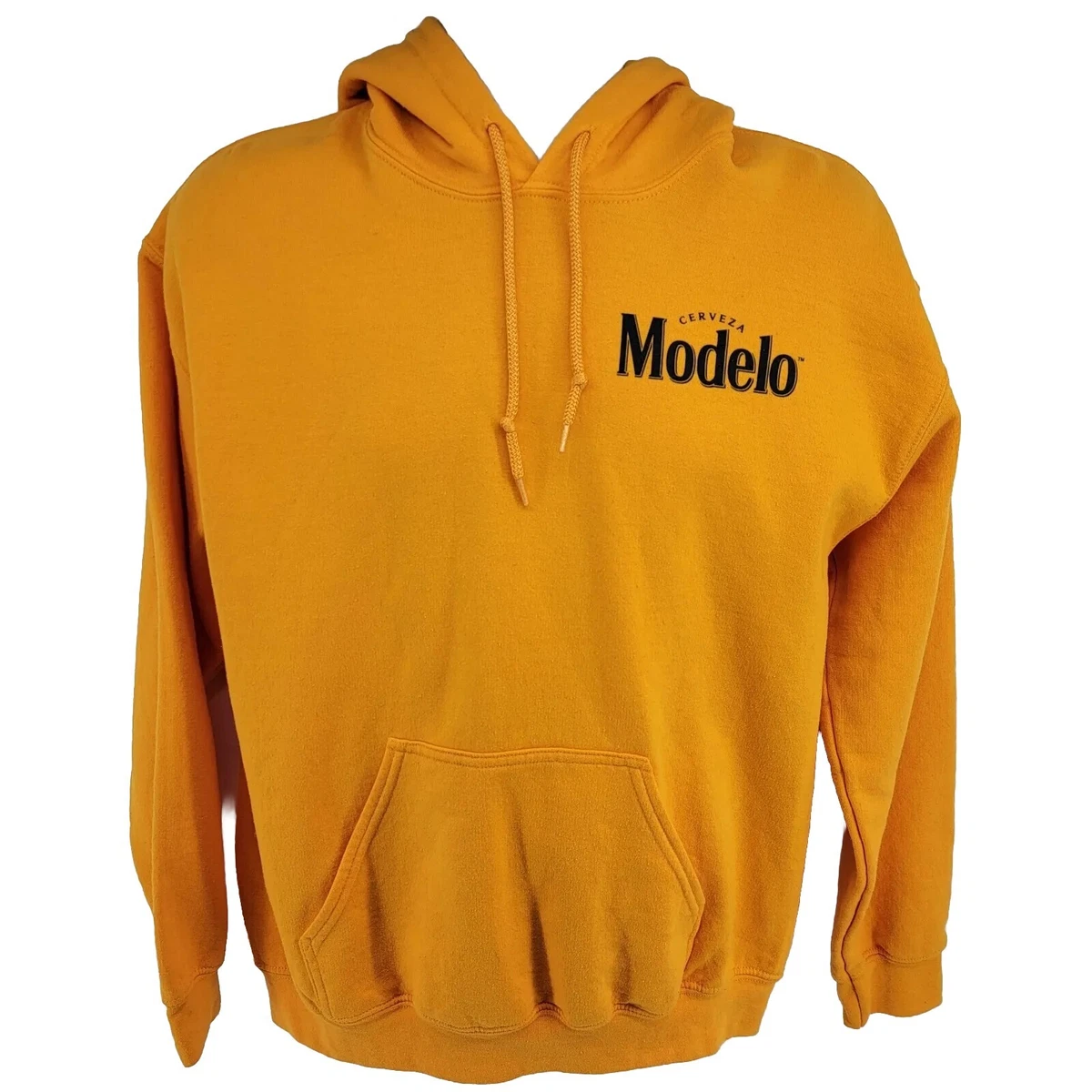 Modelo Cerveza Beer Hoodie Size M Yellow
