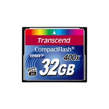 Transcend 32GB 400x Ultra High Speed Compact Flash CF Memory Card TS32GCF400