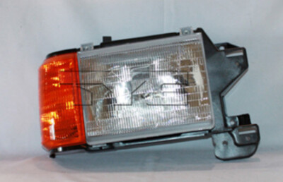 TYC Right Side Halogen Headlight for Ford Bronco F-150 F-250 F-350 1987-1991