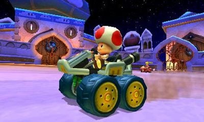 Brand-new Nintendo 3DS Japan Super Mario Kart 7 Only Works on