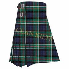 Colquhoun Modern 8-yard Scottish Handmade Traditional Tartan Kilt For Men Custom