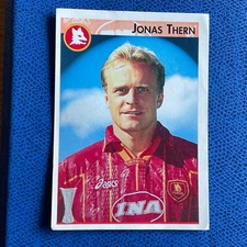 SOCCER SANDWICHES CUPS 1996/97 ROME THERN N 142 NEVER ATTACHED