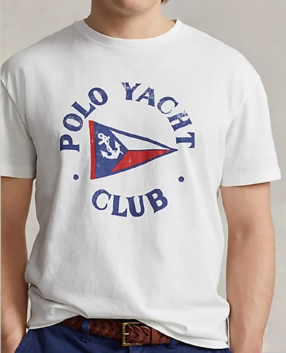 🔥$65🔥Polo Ralph Lauren Classic Fit Polo Yacht Club T-Shirt