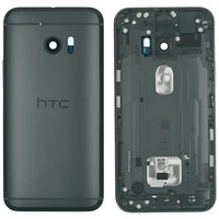 Original Htc One M10 Kamera Linse Fenster Rahmen GehäUse Akkudeckel, Schwarz