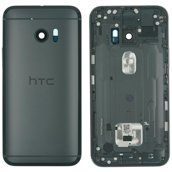 Original Htc One M10 Kamera Linse Fenster Rahmen GehäUse Akkudeckel, Schwarz-image