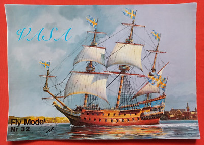 Modellbaubogen Fly Model 32, Galeone VASA  in  1:100
