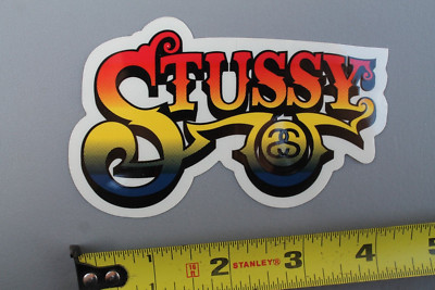 Stussy Surfboards Clear Rainbow Fade 90's Original V67B
