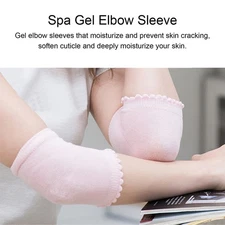 Spa Gel Elbow Sleeve Essential Oil Moisturizing Exfoliating Breathable Elbow