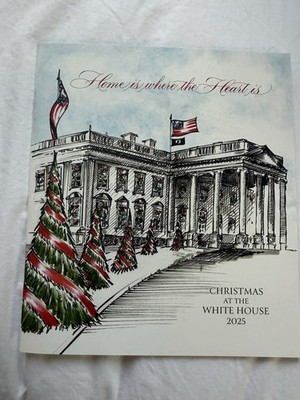 Christmas At The White House 2025 booklet