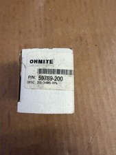 OHMITE 59789-200 Potentiometer Rheostat OHMITE, 200 OHM 10%