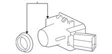 Genuine Toyota Sensor 89341-50080-C0